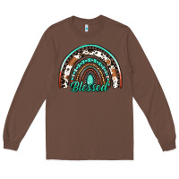 Chestnut blessed western rainbow Long Sleeve Tee - Jasminsmagicworld