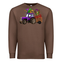 Chestnut mardi gras mask crawfish farm tractor Premium Sweatshirt - RanaPortraitStore