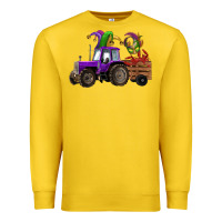 Lemon mardi gras mask crawfish farm tractor Premium Sweatshirt - RanaPortraitStore