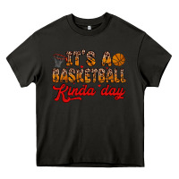 Asphalt it s a basketball kinda day Heavy Core Tee - Zillion Design Studio