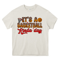 Cream it s a basketball kinda day Heavy Core Tee - Zillion Design Studio