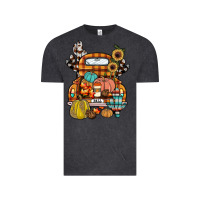 Vintage Black farm truck,fall Vintage Tee - JahusDesignShop