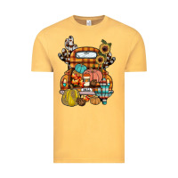 Vintage Mustard farm truck,fall Vintage Tee - JahusDesignShop