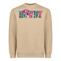 Mushroom valentines day howdy and heart gift Heavyweight Sweatshirt - AdoDesignShop