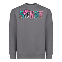 Storm valentines day howdy and heart gift Heavyweight Sweatshirt - AdoDesignShop
