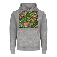 Cloud Rock mardi gras Louisiana crocodile leopard Vintage Hoodie - RanaPortraitStore