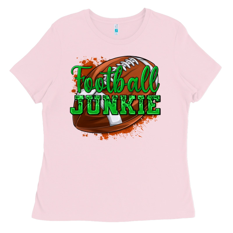 Football Junkie Ladies Tee by texasbilliewilder | Teevron
