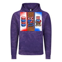 Cloud Purple usa macaroon and boots Vintage Hoodie - AdoDesignShop