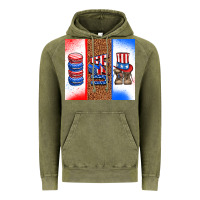 Vintage Olive usa macaroon and boots Vintage Hoodie - AdoDesignShop