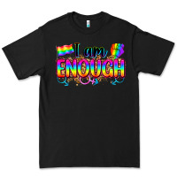 Black i am enough Premium Tee - Zillion Design Studio