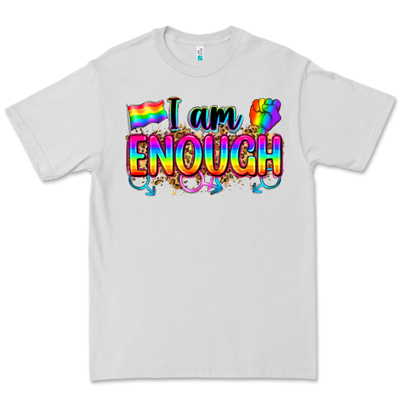 I Am Enough Premium Tee by Zillion Design Studio | Teevron