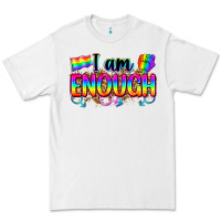 White i am enough Premium Tee - Zillion Design Studio