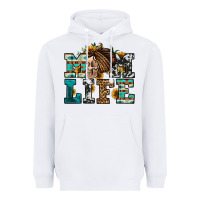White western momlife skull with bandana Heavyweight Hoodie - Jasminsmagicworld