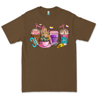 Cacao nail art  coffee cups Premium Tee - AdoDesignShop