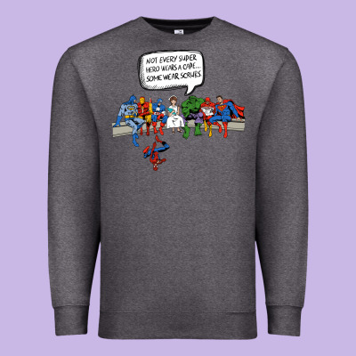 Superheros Premium Sweatshirt Designed By Bettercallsaul
