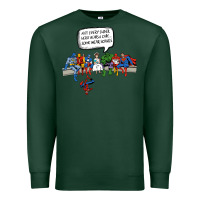 Sports Green Superheros Premium Sweatshirt - Bettercallsaul