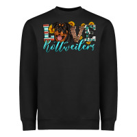 Black love rottweilers Heavyweight Sweatshirt - Artiststas