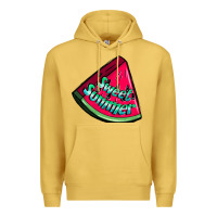 Antique Gold sweet summer watermelon Premium Hoodie - NancyCooperArtShop