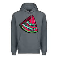 Rock sweet summer watermelon Premium Hoodie - NancyCooperArtShop