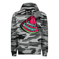 Slate Camo sweet summer watermelon Premium Hoodie - NancyCooperArtShop