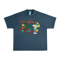 Midnight Navy drinko de mayo with margarita and  sombrero Urban Heavy Tee - Artiststas
