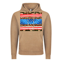 Vintage Coffee usa camouflage american flag Vintage Hoodie - AdoDesignShop