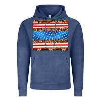 Vintage Denim usa camouflage american flag Vintage Hoodie - AdoDesignShop