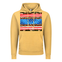 Vintage Mustard usa camouflage american flag Vintage Hoodie - AdoDesignShop