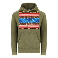 Vintage Olive usa camouflage american flag Vintage Hoodie - AdoDesignShop