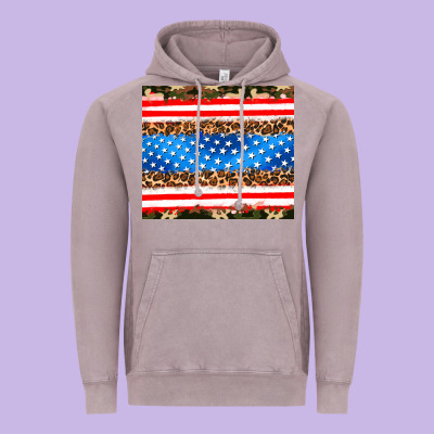 Usa Camouflage American Flag Vintage Hoodie Designed By Adodesignshop