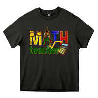 Asphalt math teacher Heavy Core Tee - texasbilliewilder