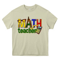 Mossy math teacher Heavy Core Tee - texasbilliewilder