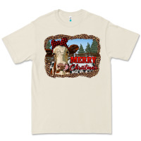 Bone merry christmas heifer cow with farm Premium Tee - RanaPortraitStore