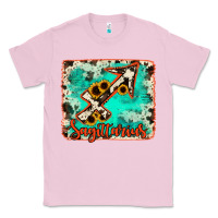 Bubblegum Pink Sagittarius turquoise cowhide Classic Tee - RanaPortraitStore