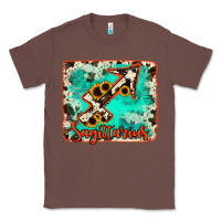 Chestnut Sagittarius turquoise cowhide Classic Tee - RanaPortraitStore