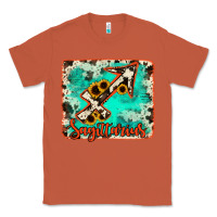 Copper Sagittarius turquoise cowhide Classic Tee - RanaPortraitStore