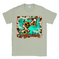 Matcha Sagittarius turquoise cowhide Classic Tee - RanaPortraitStore
