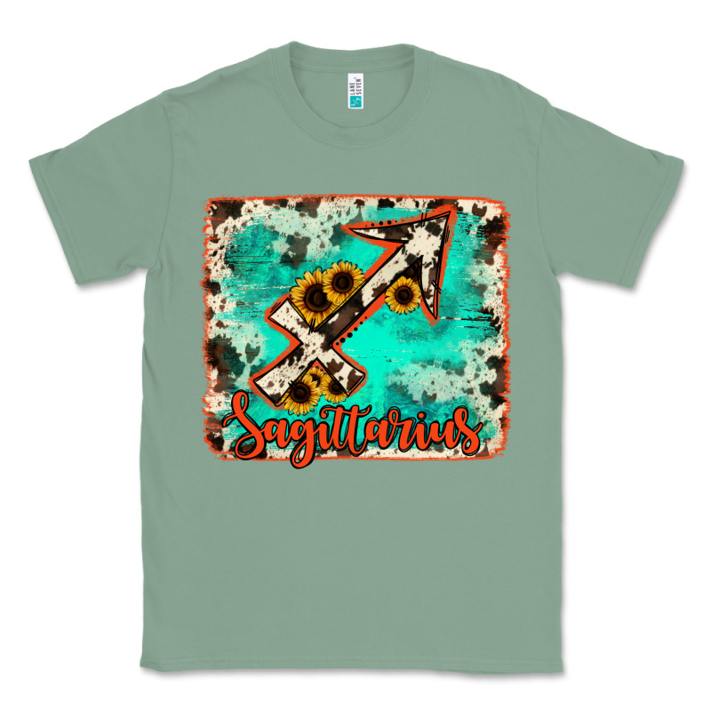 Sagittarius Turquoise Cowhide Classic Tee by RanaPortraitStore | Teevron
