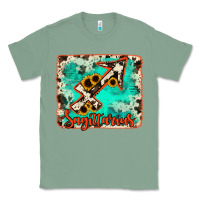 Sage Sagittarius turquoise cowhide Classic Tee - RanaPortraitStore