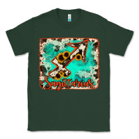 Sports Green Sagittarius turquoise cowhide Classic Tee - RanaPortraitStore