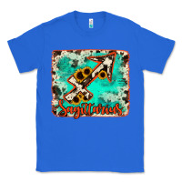 True Royal Sagittarius turquoise cowhide Classic Tee - RanaPortraitStore