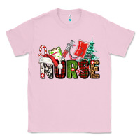 Bubblegum Pink Christmas nurse Classic Tee - AdoDesignShop