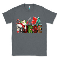 Charcoal Heather Christmas nurse Classic Tee - AdoDesignShop