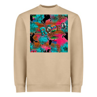 Mushroom western rodeo seamless Heavyweight Sweatshirt - Artiststas