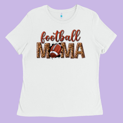 Ladies Tee football mama