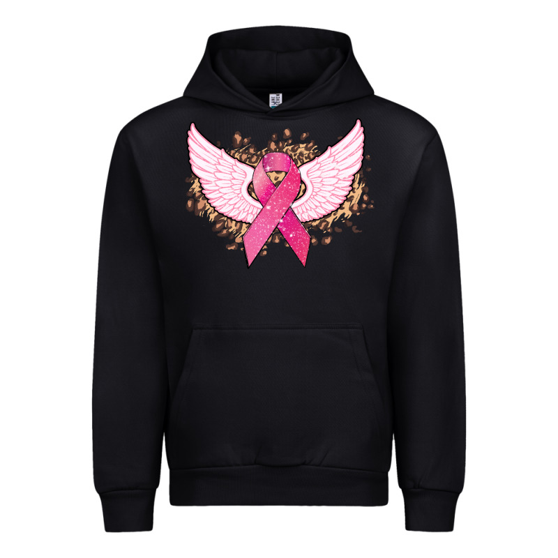 Cancer Ribbon Angel Wings Cancer Awareness Urban Hoodie by HowdyJamesFarm | Teevron