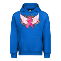 Cobalt Cancer ribbon angel wings Cancer Awareness Urban Hoodie - HowdyJamesFarm