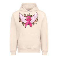 Sandshell Cancer ribbon angel wings Cancer Awareness Urban Hoodie - HowdyJamesFarm