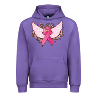 Tulip Cancer ribbon angel wings Cancer Awareness Urban Hoodie - HowdyJamesFarm