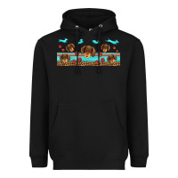 Black dachshund wiener dog Heavyweight Hoodie - Jasminsmagicworld
